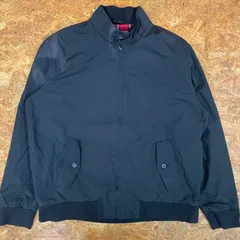 OLD NAVY スウィングトップ XL ブラック 裏地チェック オールドネイビー ドリズラー ゴルフ ジャケット ブルゾン アウター ヴィンテージ ビンテージ VINTAGE ユーズド USED 古着