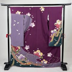 難あり 正絹お振袖 久保耕 久美すがた 未仕立て品 ヤケあり - メルカリ