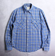【LEVI'S】リーバイス LVC復刻 50年代ショートホーン チェックシャツ Sサイズ リーバイス ビンテージ クロージング