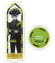 【中古】アクリルスタンド・アクリルパネル シルバー 「ディズニー ツイステッドワンダーランド×OH MY CAFE(2024) アクリルスタンド ＜グロリアスマスカレード＞」