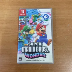 ■Nintendo 任天堂 ニンテンドースイッチソフト スーパーマリオブラザーズ・ワンダー A25-2502