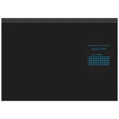 【 新品 未開封 】   ナカバヤシ ロジカル･シンクノート ブラック･ブルー(A4ヨコ･5mm方眼･70枚) RP-A402DB 未使用 送料無料のサムネイル