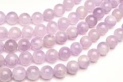 ラベンダーアメジスト 6mm １連（約38cm） パワーストーン 天然石 _R5948-6