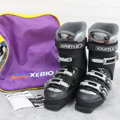 スキーブーツ KASTLEケスレー 紫/黒 297ミリ→25〜25.5cm位 スキーブーツ
