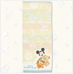 フェイスタオル ダッフィーのワンダフル・ヴォヤッジ ダッフィー  TDS