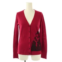 アンディウォーホル バイ ヒステリックグラマー ANDY WARHOL by HYSTERIC GLAMOUR カーディガン ニット FREE 赤 /MI ■OS