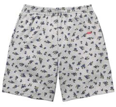 supreme small box sweatshort flowers