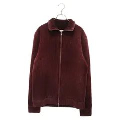 Maison Margiela 10 (メゾン マルジェラ) 19AW ドライバーズニット ジップアップジャケット ボルドー S50GP0146のサムネイル