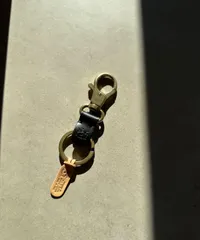 【ILBISONTE(イルビゾンテ)】レザーキーリング COWHIDE KEYRING