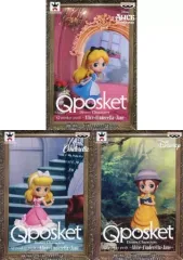 【中古】フィギュア 全3種セット 「ディズニー」 Disney Characters Q posket petit-Alice・Cinderella・Jane-