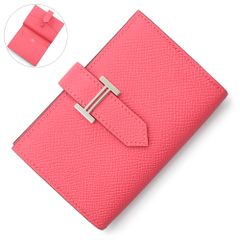 【新品・未使用】エルメス 二つ折り財布 Hセリエ コンパクト トフィー HERMES エルメス H セリエ コンパクト B刻印 ウォレット 二