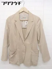 ◇ FREE'S MART フリーズマート シングル 長袖 テーラード ジャケット サイズM ベージュ レディース 【中古】 【1104300007239】