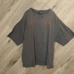 M1-01999【Women】TOM and JERRY(トムアンドジェリー）半袖 Tシャツ (L) / グレー 首元にヨレ有 プリントにヒビ割れ有 全体的に色褪せ有