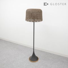 【展示品】GLOSTER グロスター AMBIENT MESH TALL LANTERN アンビエント メッシュ トール ランタン フロアス タンド 照明 充電式 ペーパーコード チーク 定価34万