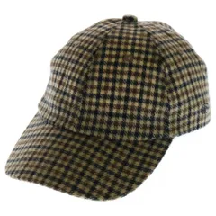 MAISON SPECIAL (メゾンスペシャル ) MULTI FABRIC CAP マルチ ファブリック キャップ ガンクラブチェック ブラウン 21242665502のサムネイル