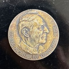 1949年　広島　THIRD COMPETITION マッカーサー杯　記念メダル 1949年 広島 THIRD COMPETITION マッカーサー杯 記念メダル