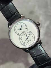 JAQUET DROZ (ジャケ ドロー) グランセコンド カンティエーム アイボリーエナメル【2024年12月印】【中古美品】【J007014200】