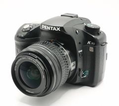 ★美品★ショット数7,769 枚★ペンタックス PENTAX K10D ボディ+ SMC PENTAX-DA 18-55ｍｍ Ｆ3.5-5.6 AL ★　W0569＃2381