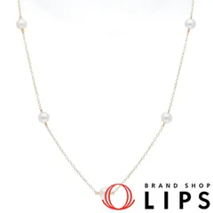 ソフトパープル ミキモト MIKIMOTO１珠パールシルバーネックレス♡新品