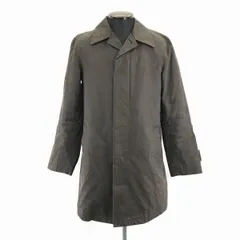 日本製★ポールスミス★ライナー付き/ステンカラーコート【M/濃茶】比翼仕立て/センターベント/Paul Smith/Made in Japan◆BC103L<sale>