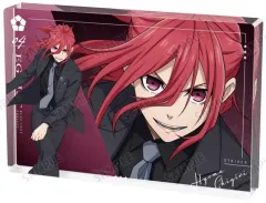 【中古】アクリルスタンド・アクリルパネル 千切豹馬 描き下ろし スーツモデルver. アクリルブロック 「ブルーロック」