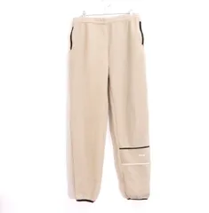 【中古B】STUSSY ステューシー XS メンズ トラックパンツ ジャージ 裏メッシュ ウエスト紐あり ベージュ 中古B 古着