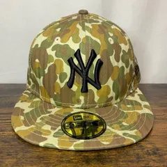 H11 ニューエラ 59fifty ニューヨーク ヤンキース MLB カモフラ