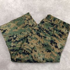 MILITARY ミリタリー 米軍実物 U.S.ARMY 80s ~90s カモフラ 迷彩柄 フィールドパンツ ミリタリーパンツ ベルトループ 刺繍ロゴ モザイクカラー