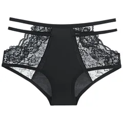 プチプラ特価 ハイウエスト ショーツ 紐パン サイドストリング インナー 下着 レース 花柄 ヒョウ柄 セクシー 通気性 かわいい おしゃれ 黒 白 rs-032