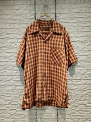 Style Eyes Sports Wear SUGER CANE オープンカラーチェックシャツ 東洋エンタープライズ