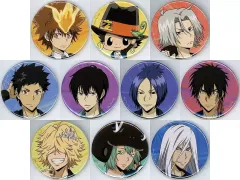 【中古】バッジ・ビンズ 全10種セット 「家庭教師ヒットマンREBORN! POP UP SHOP vol.4 in AMNIBUS STORE 描き下ろし カジュアルコーデver. トレーディング缶バッジ」