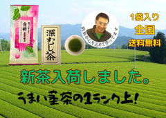 新茶入荷しました‼︎!全国 送料無料   新茶  八十八夜  母の日 緑茶 お茶 メルカリのリピーター様からのお声で作りました。美味しい水出しも作れます 深蒸し白折（茎茶）100g