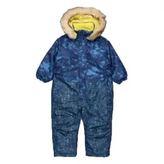 スノーウェア スキーウェア タイダイ柄 子ども キッズ スノーコンビ 80 90 95 100 110 120 130