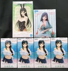 プライズ 甘神さんちの縁結び 甘神夜重 Coreful フィギュア Yumemirize バニー 6体セット 美少女フィギュア まとめ