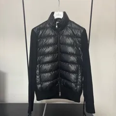 モンクレール★ハイブリッドダウンニット★定番★XXXL★ブラック★22〜23年 モンクレール☆ハイブリッドダウンニット☆定番☆XXXL☆ブラック