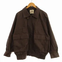 フリークスストア FREAKS STORE ブルゾンジャケット フェイクレザー F 茶 ブラウン /EE