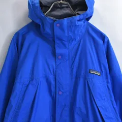 00s patagonia パタゴニア SP03 マウンテンパーカー ジャケット キッズXL ブルー ヴィンテージ マンパ シェル ビンテージ USA アメリカ古着 レディースL〜相当
