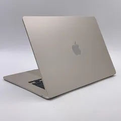 【極美品】MacBook Air M3 15インチ スターライト Apple - 極美品 Macbook Air M3 15インチ 2024 スターライトの