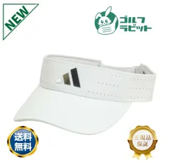 【新品】アディダス　adidas　ゴルフ　サンバイザー　ホワイトのサムネイル
