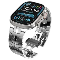 新品 [YOFITAR] for Apple Watch バンド ステンレス製 49mm/46mm/45mm/44mm アップルウォッチベルト Series Ultra2/Ultra/10/9/8/7/6/5/4/SE2/SE対応 apple watchメタル