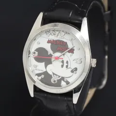 稼働 QZ ミッキーマウス ディズニー タイムコンセプト キャラクター文字盤 レディース腕時計 2000000 NSK KRK