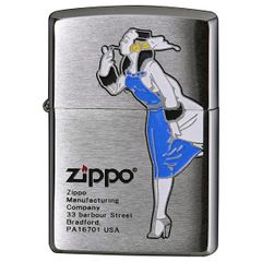 ZIPPO ウィンディー ガール ブルー WINDY DESIGN ジッポー 200-WINDYBL