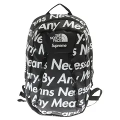 SUPREME (シュプリーム) 15AW×THE NORTH FACE By Any Means Base Camp Crimp Backpack×ノースフェイス バイエニーミーンズベースキャンプバックパック リュック ブラック NM71550I