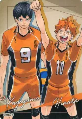 【中古】マグネット・磁石 日向翔陽＆影山飛雄(バンザイ) 「ハイキュー!!展 FINAL マグネットステッカーコレクション」