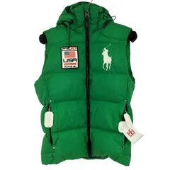 ポロバイラルフローレン Polo by RALPH LAUREN 90S ALPINE SKI ダウンベスト ビックポニー刺繍 メンズ import：S のサムネイル