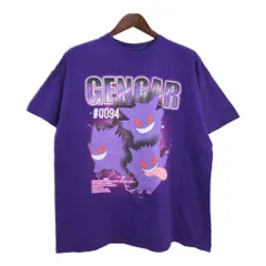ポケモン POKEMON GENGAR ゲンガー Ｔシャツ アニメ キャラクター パープル(メンズ XXL)中古 古着 U1604