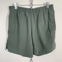 adidas climacool ショートパンツ パフォーマンスロゴ カーキ