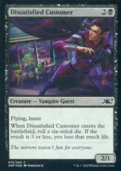 【中古】マジックザギャザリング 072/244[C]：【UNF】【FOIL】Dissatisfied Customer/不満な顧客