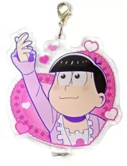 【中古】キーホルダー・マスコット(キャラクター) トド松 「おそ松さん MATSUNO BROTHERS DANCING!!!×THEキャラSHOP つながるアクリルキーホルダー」