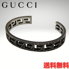極美品✨　GUCCI　グッチ　バングル　スネーク　シルバー　刻印　1317 極美品✨ GUCCI グッチ バングル スネーク シルバー 刻印 1317 - メルカリ